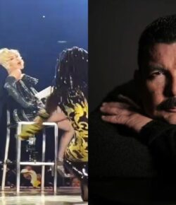 Guillermo Rodríguez, colaborador de Jimmy Kimmel, que apareció en el concierto de Madonna
