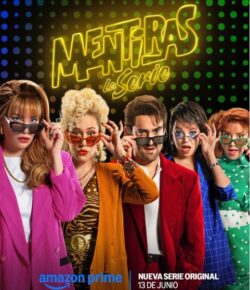 Belinda ama interpretar a Daniela en la serie «Mentiras»; con su voz honra a Amanda Miguel